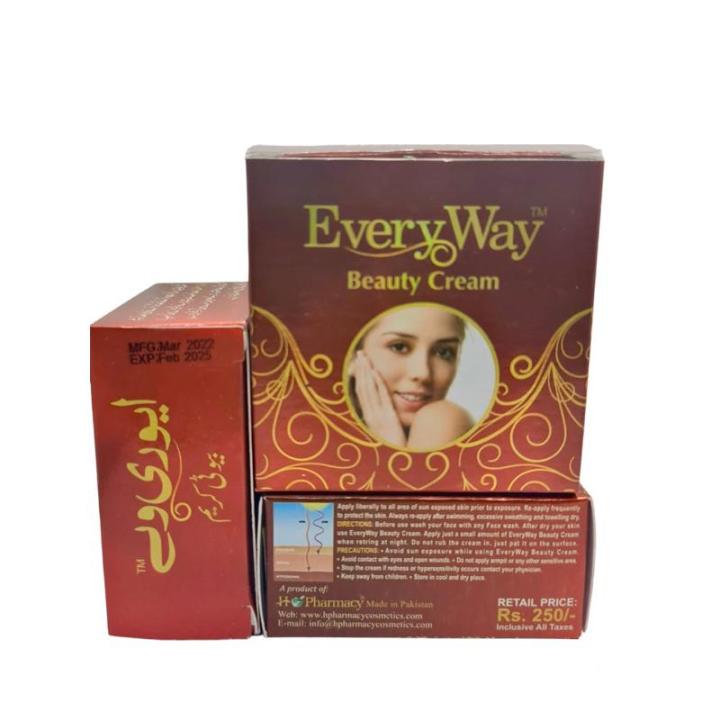 EVERYWAY Beauty Whitening Cream 30g Ebc3 | Daraz.lk