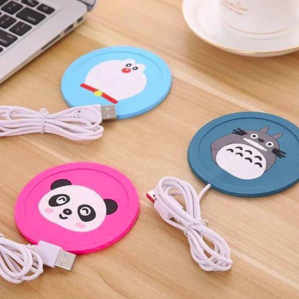 Đế Làm Nóng Tạo Nhiệt Ly Trà Cà Phê Cổng Usb (Nhiều Hình)