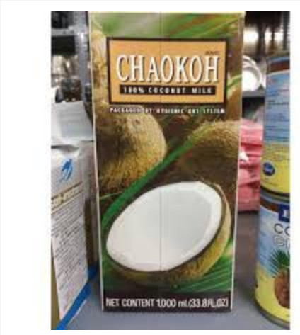 [Cực Hot] Nước Cốt Dừa Thái Lan Chaokoh Hộp 1L