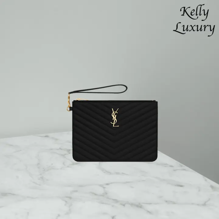 ysl monogram pouch bag