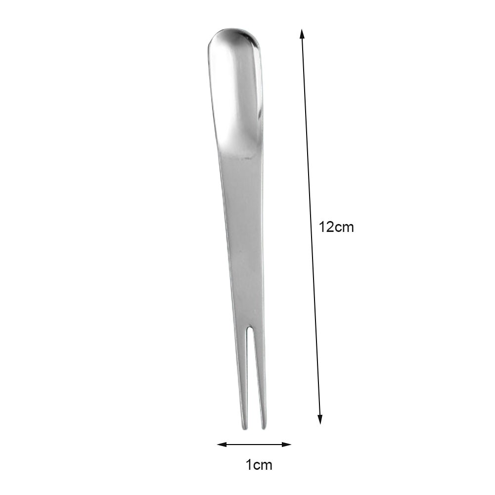 High Quality Cake Fork Spoon Multifunction Stainless Steel Cakes Brownies