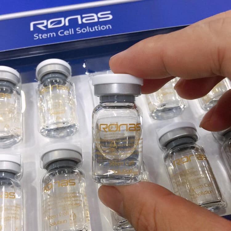 Tế bào gốc Ronas dưỡng phục hồi da (Hộp 10 lọ)