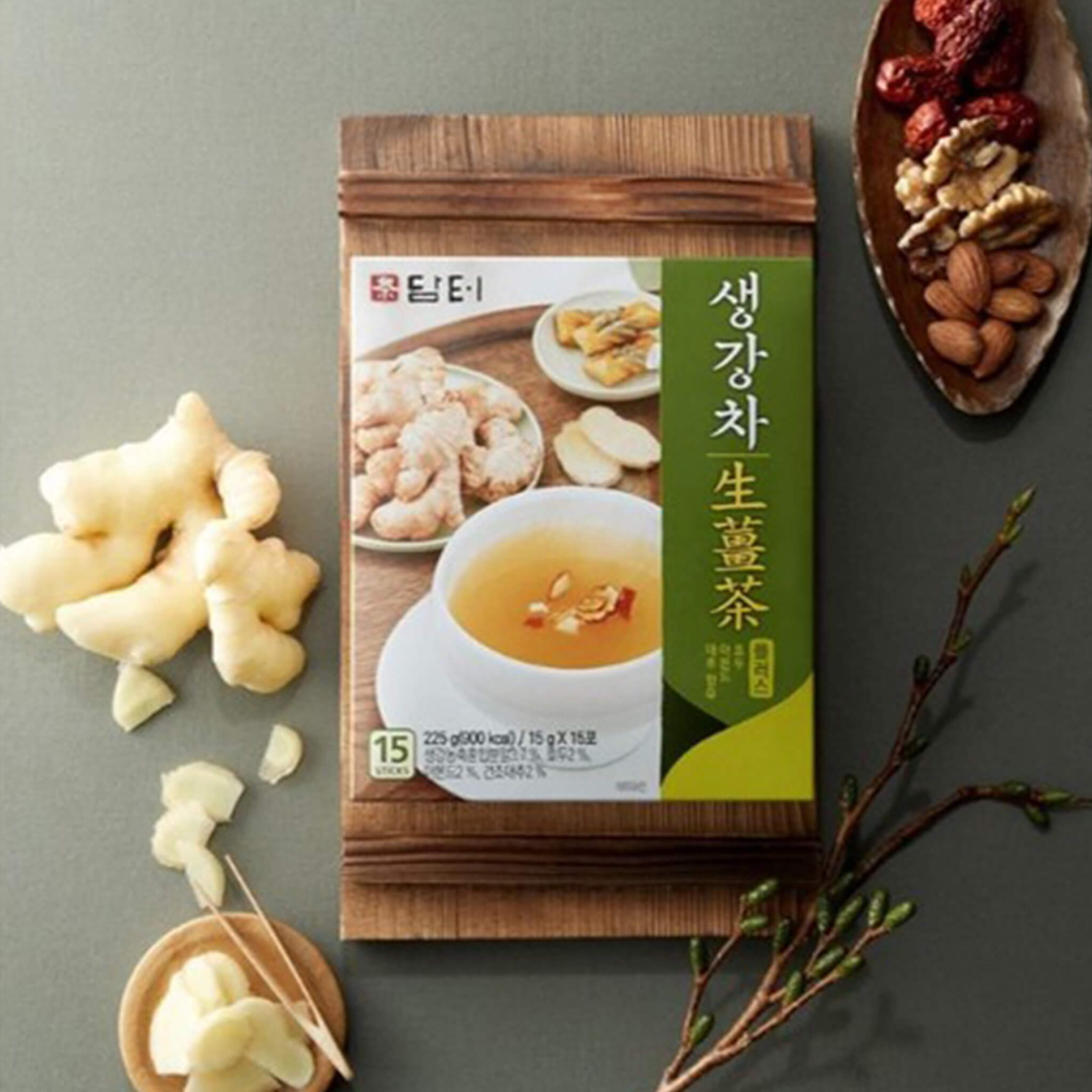 Trà gừng Damtuh Hàn Quốc 225g (15 gói)