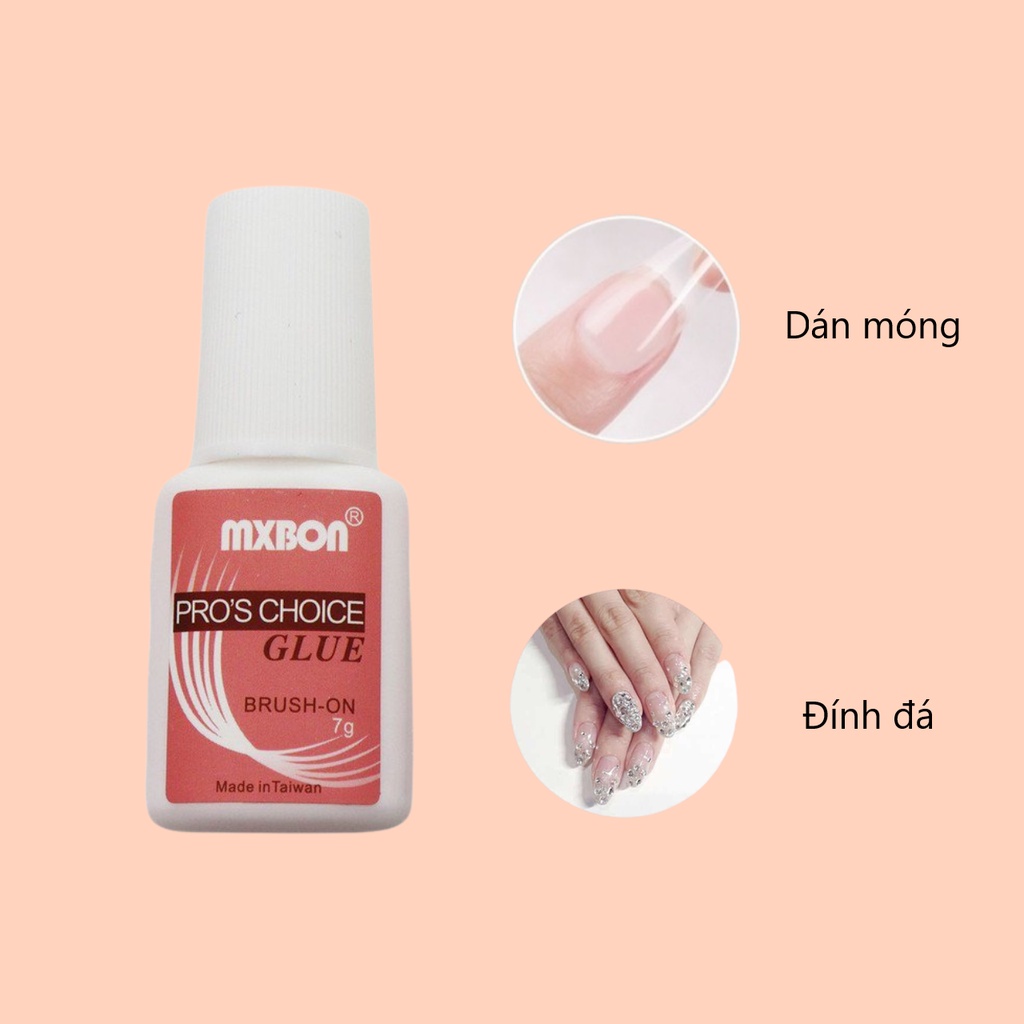 Keo Mxbon - Keo dán móng, đính đá Mxbon (7g)
