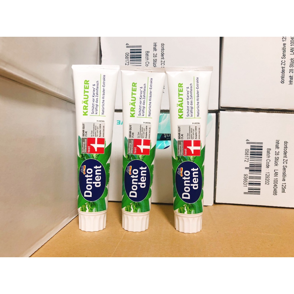 Kem Đánh Răng Don.todent 125ml –Nội Địa Đức