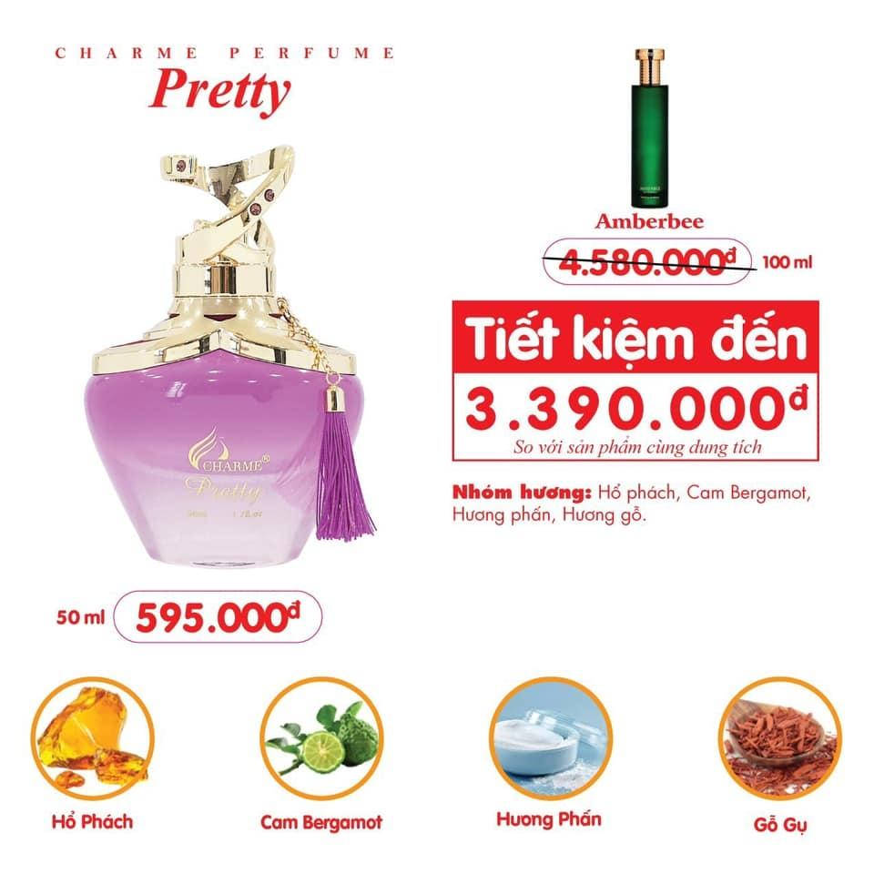 Nước hoa nữ Charme_pretty 50ml