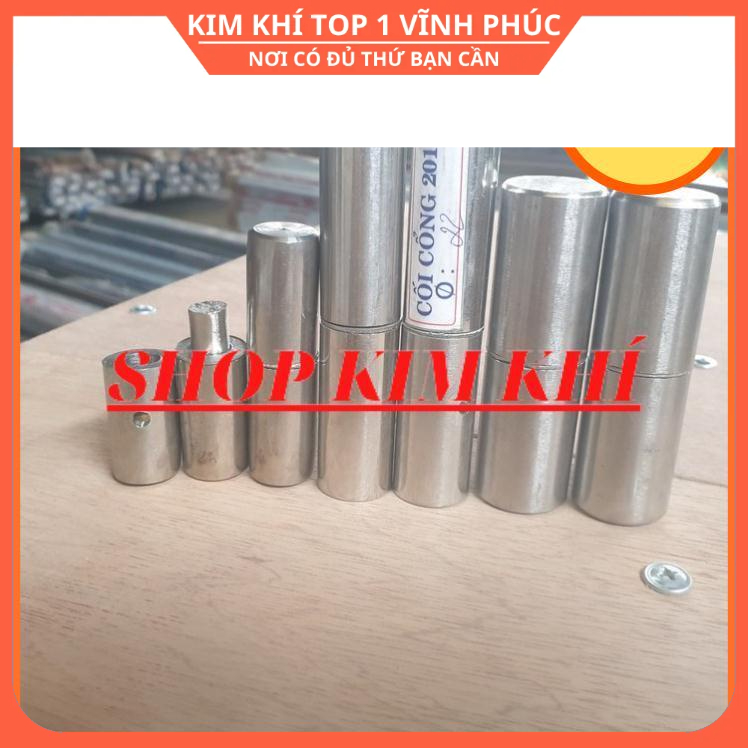 Bản lề cối tiện inox phi 19 22 25mm