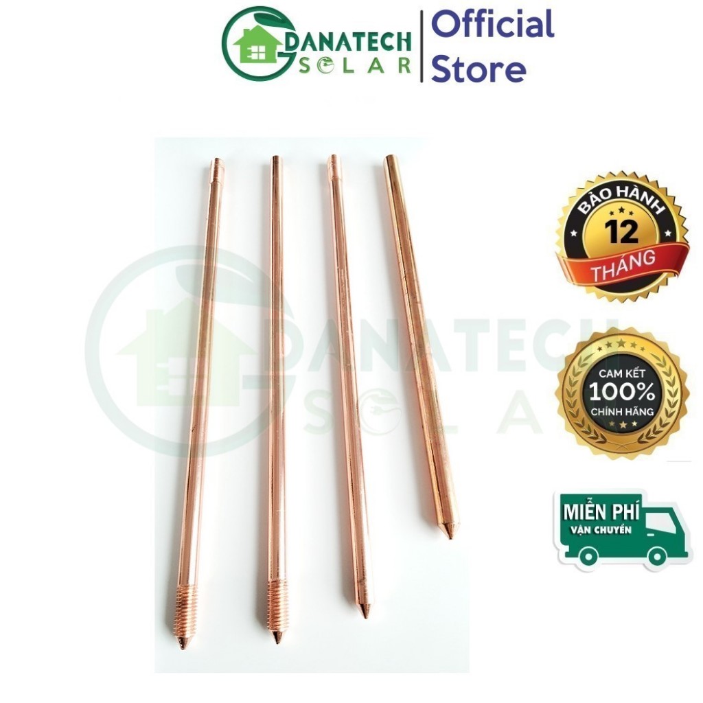 Cọc tiếp địa mạ đồng Ấn Độ