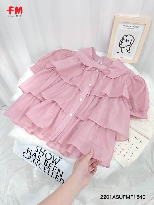 Áo kiểu nữ FM Style công chúa chất voan cổ bèo kèm nút ngọc thời trang bánh bèo 3 size màu sắc dễ thương 220222400 – Fmstyle , SKU-1795011589_VNAMZ-8068527354 – lazada.vn 🛒Top1Shop🛒 🇻🇳Top1Vietnam🇻🇳 🛍🛒 🇻🇳🇻🇳🇻🇳🛍🛒