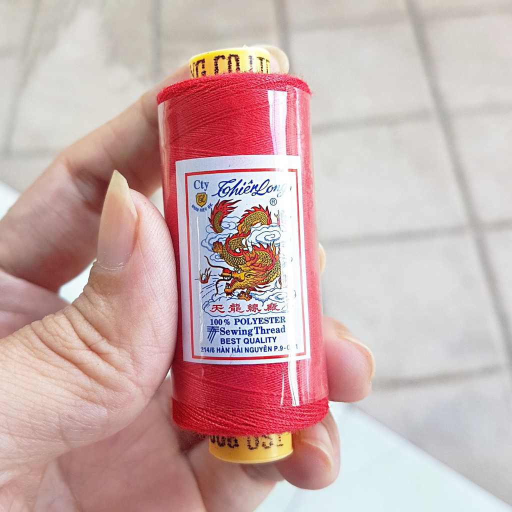 Cuộn Chỉ May Thiên Long Chính Hãng (cuộn 400m)