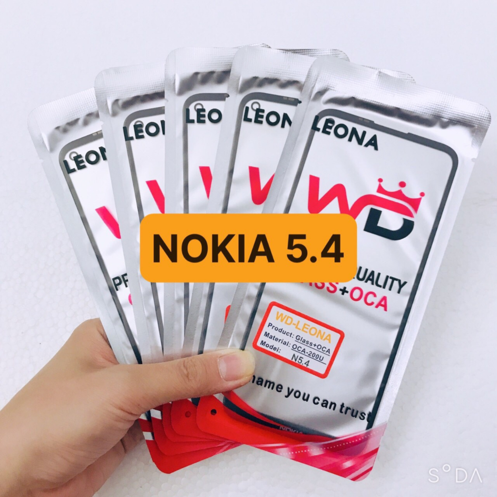 Nokia 5.4 - kính ép màn hình có keo oca nokia 5.4