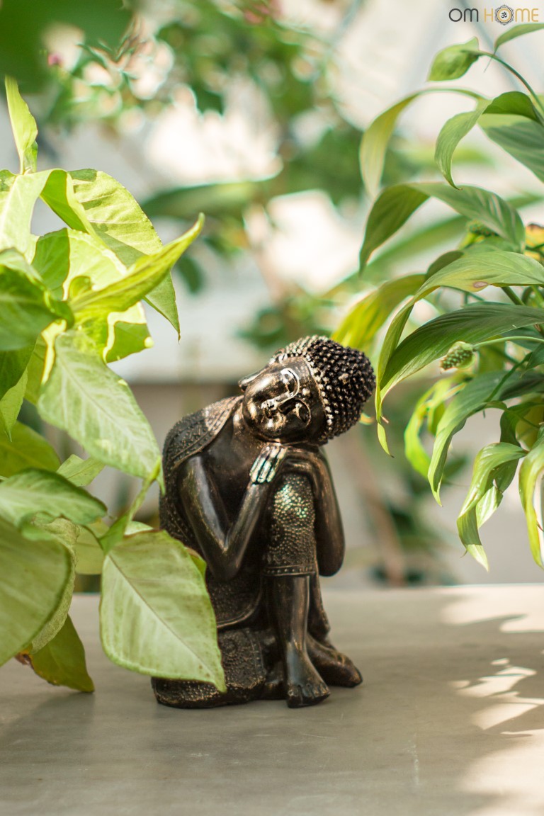 Tượng Phật Vô Ưu Nghiêng Trái Om Home