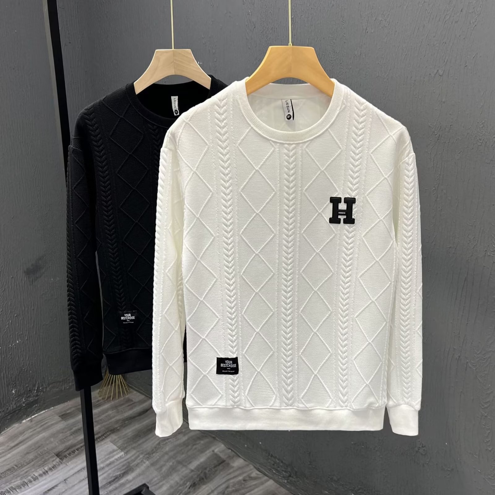 New crewneck sweater knit