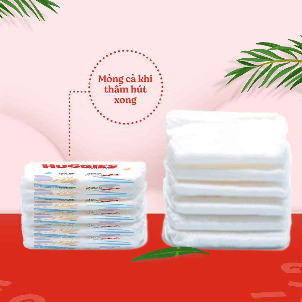 Tã/bỉm dán Huggies Skincare S80 +2 Miếng