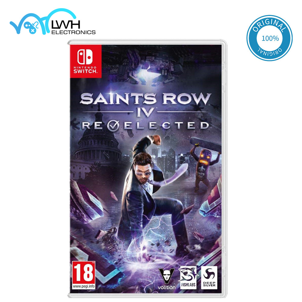 NS Saints Row IV Nintendo Switch Game Lazada