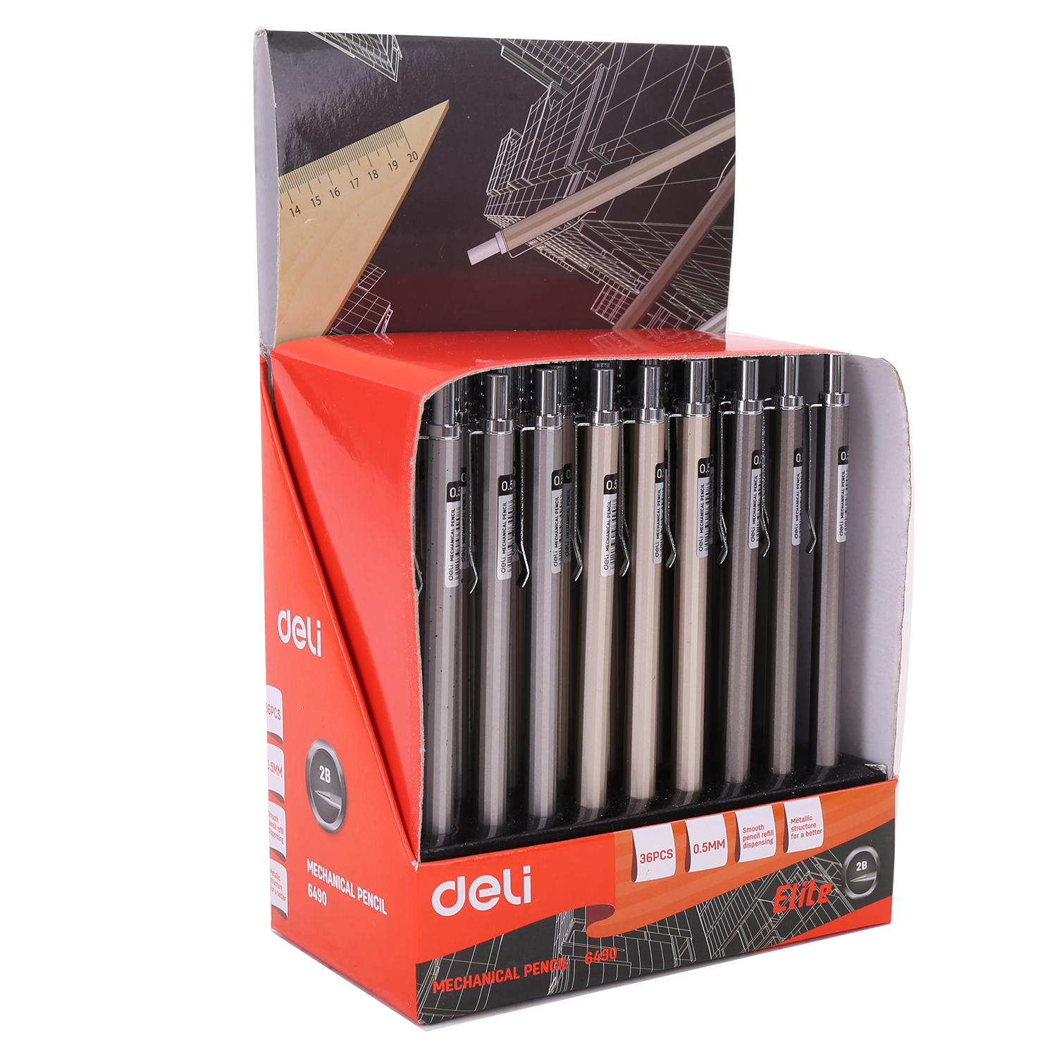 Bút chì kim học sinh ngòi 0.5mm Deli -1 chiếc - E6490