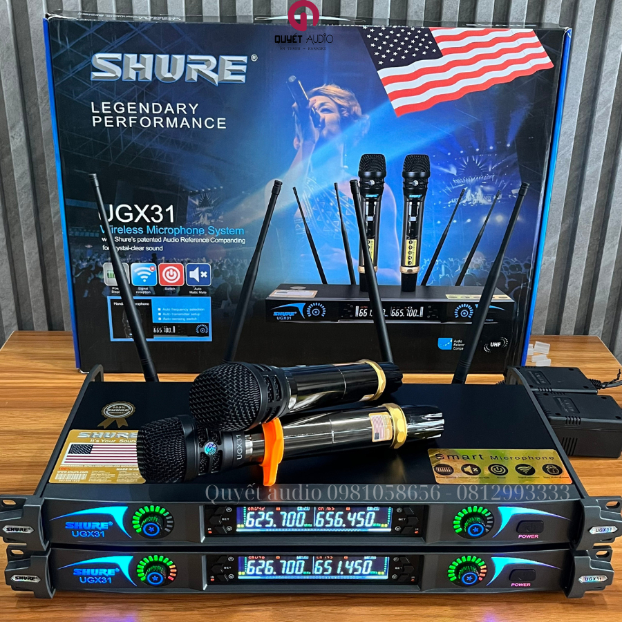 Micro không dây Shure UGX31 ( shure ugx 31)