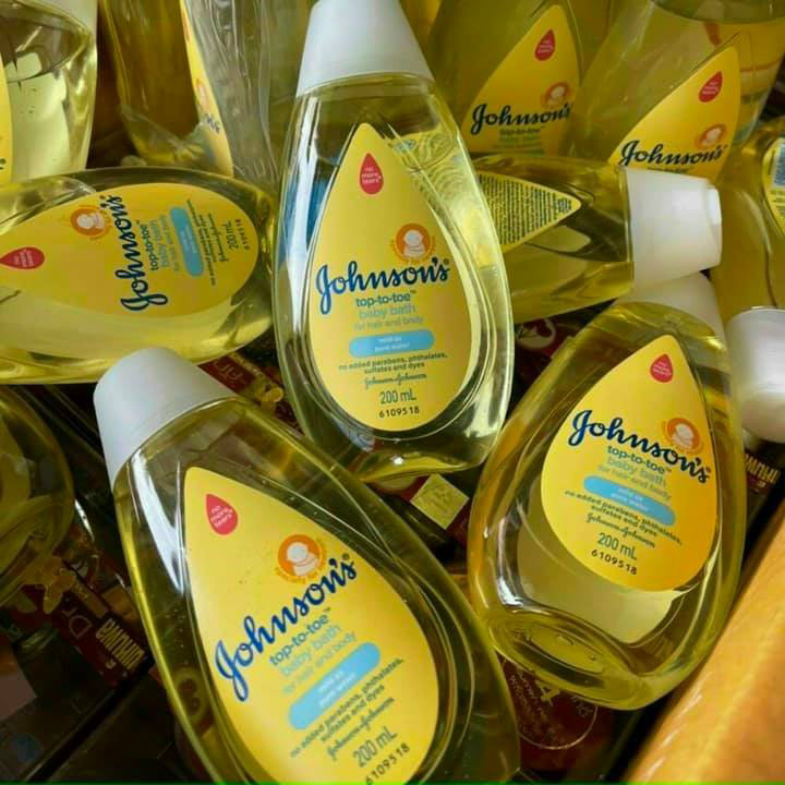Dầu Tắm Gội 2in1 Johnson 200ml