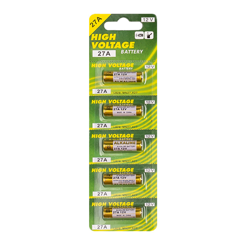 Vỉ 5 Pin Alkaline 12V 27A