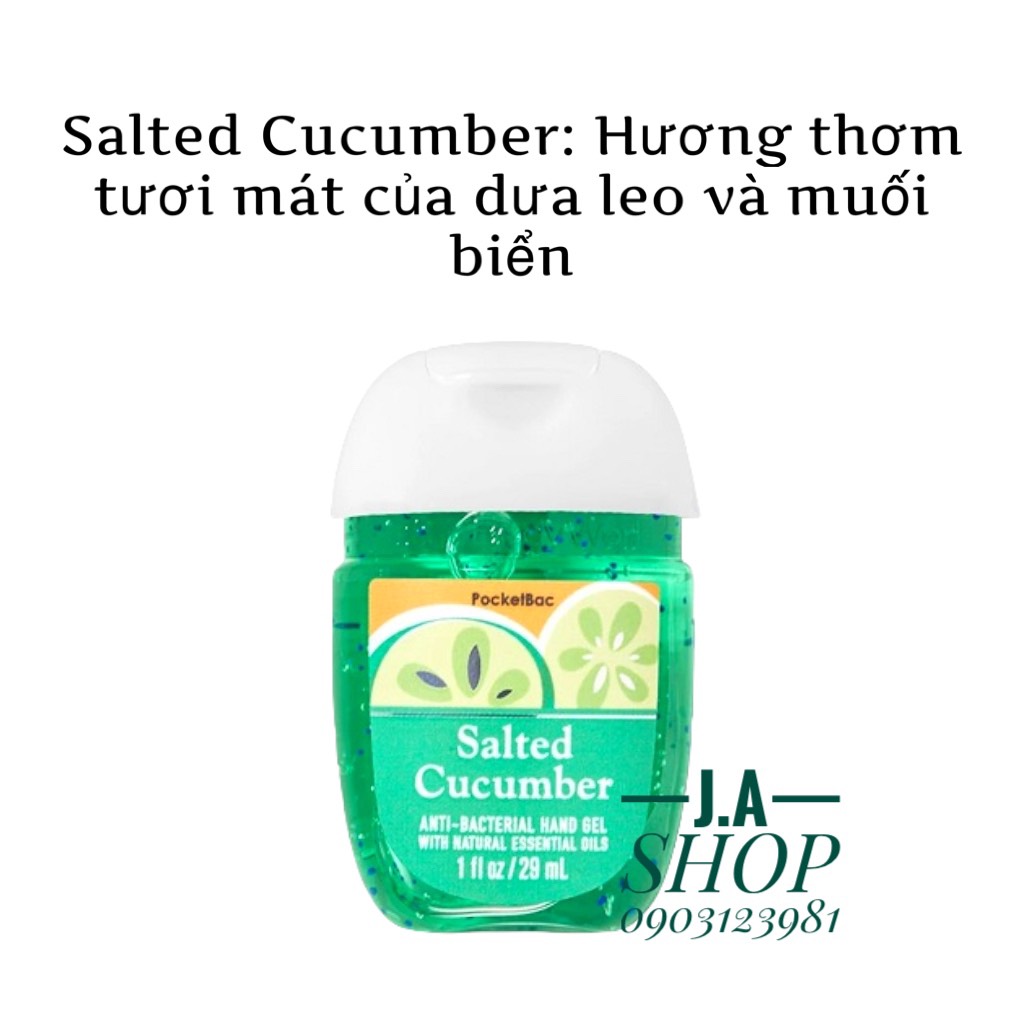 Nước rửa tay khô bath_body_works bbw dung tích 29ml gel rửa tay khô