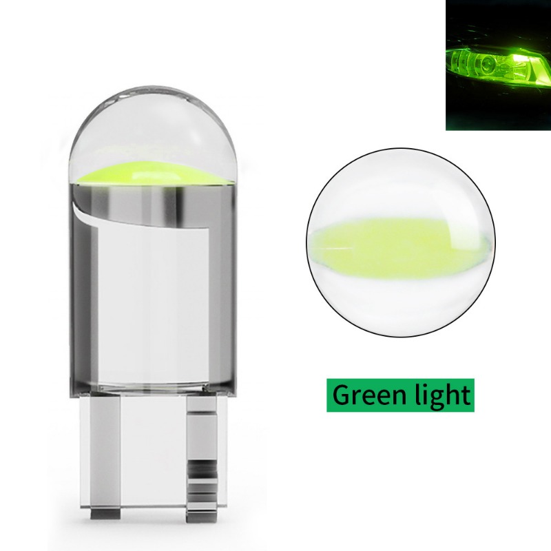 Car Width Indicator Light T10 Crystal Transparent Integrated LED Small Light COB High Brightness W5W License Plate Reading Light