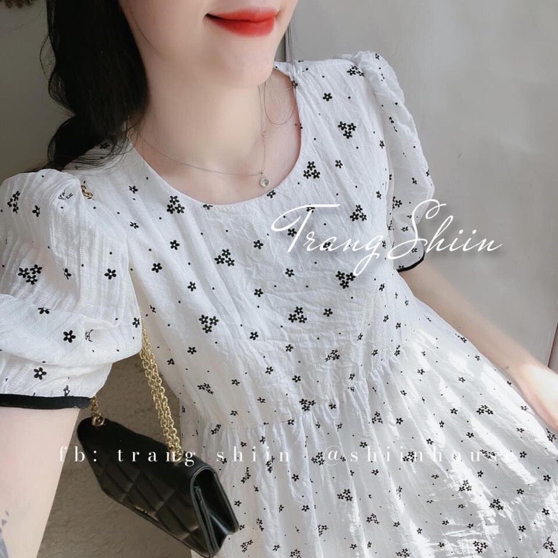 ĐẦM BẦU DỄ THƯƠNG-VÁY BẦU SƠ MI MẶC BẦU VÀ SAU SINH, [BIGSIZE] Đầm Nữ Dáng Suông- Váy Suông Tay Ngắn Dáng Rộng Phong Cách Hàn Quốc Vải mềm mát