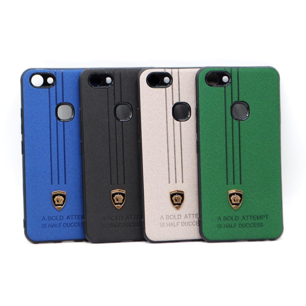 Vivo Y81 Vivo Y83 Back Cover Premium Quality LOGO Leather Case