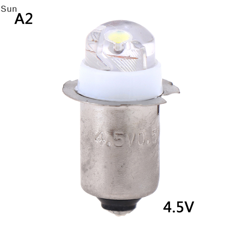 Sun đèn làm việc p13.5s 0.5w 3v 4.5v 6v đèn pin đèn pin bóng đèn led thay thế