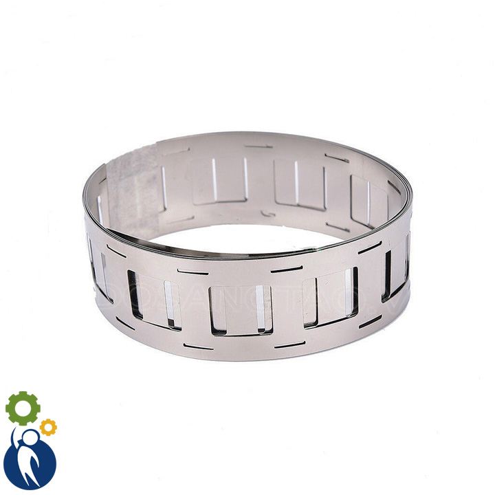 Kẽm hàn cell pin đôi 0.15x27mm có lỗ nhỏ cuộn 1 mét