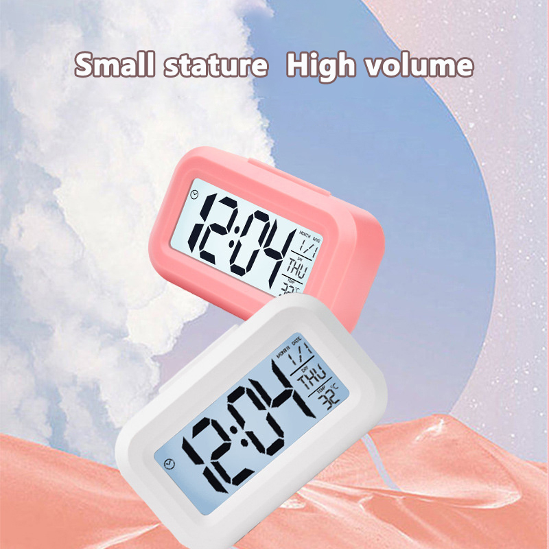 Time Clock Mini Wall Clock Mini Timer Smart Clock Children Alarm Clock Student Time ...