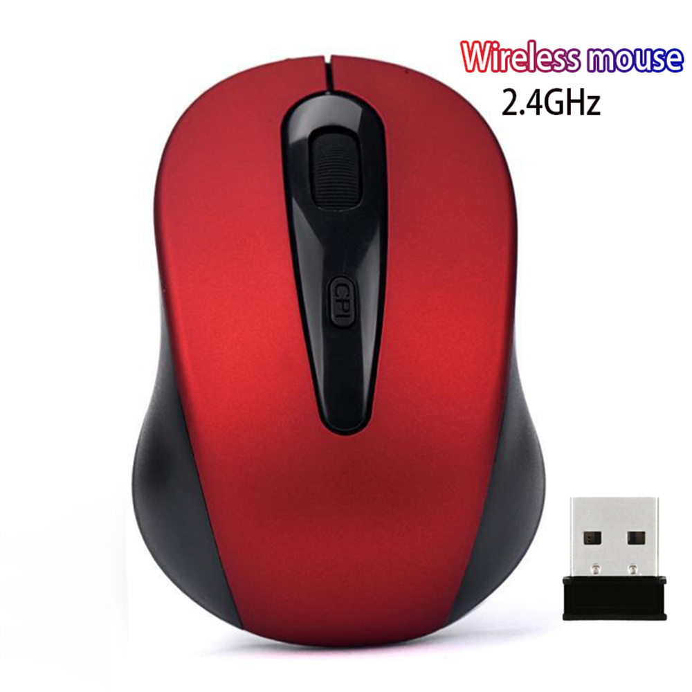 2.4G Wireless Mouse 1600DPI Adjustable Mini Optical Computer Mouse For Laptop Desktop