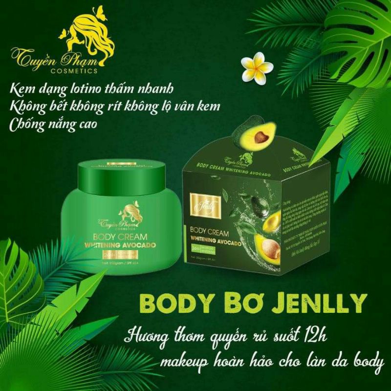 Kem body bơ jenlly cao cấp