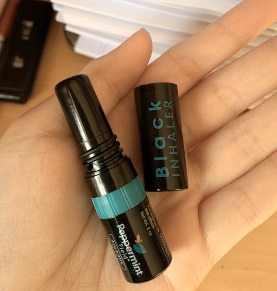 Ống Hít Thông Mũi 2 Đầu Thái Lan Black Inhaler Peppermint