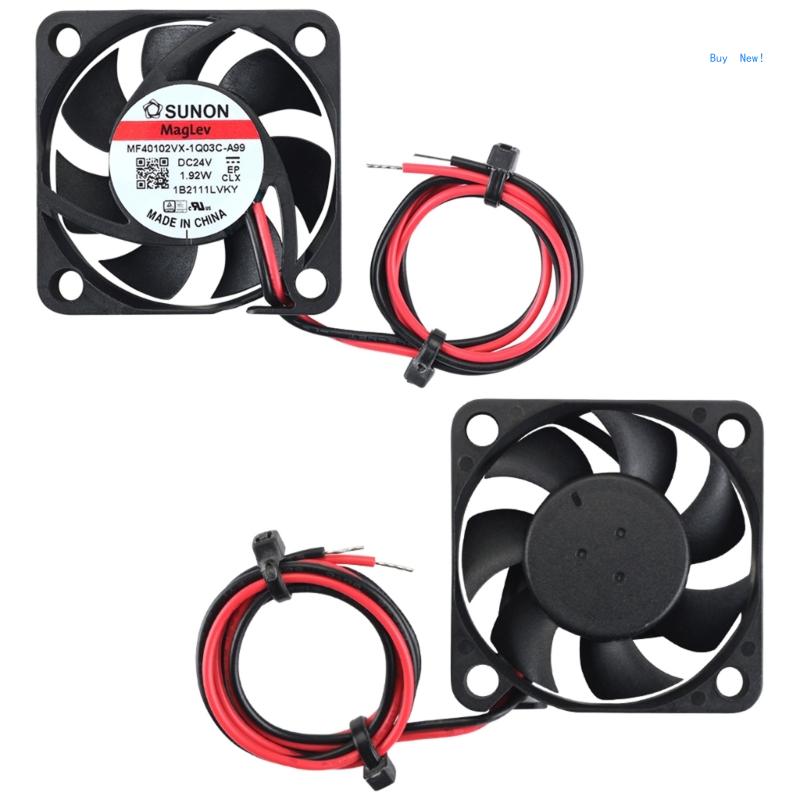 【New Arrivals】40mm Cooling Fan Hydraulic Bearing for Sunon Maglev 4010 12V 24V 1.92W 3D Printer Cooler Radaitor for Voron 2.4. 