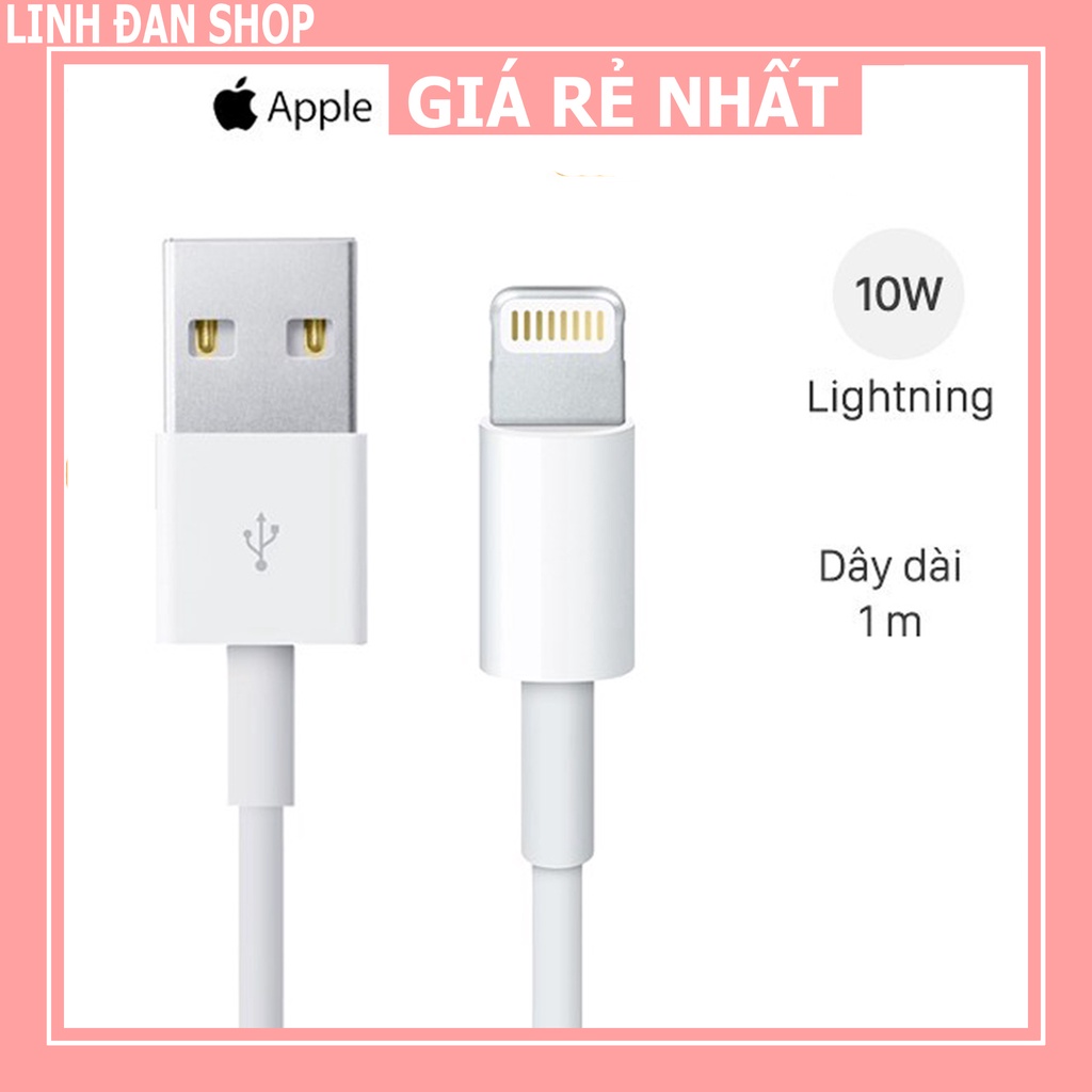 DÂY SẠC IPHONE IPAD | CÁP SẠC IPHONE IPAD | USB to Lightning