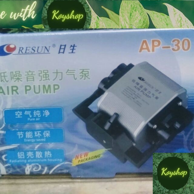 Máy oxy resun ap30 - vỏ nhôm siêu êm siêu mạnh