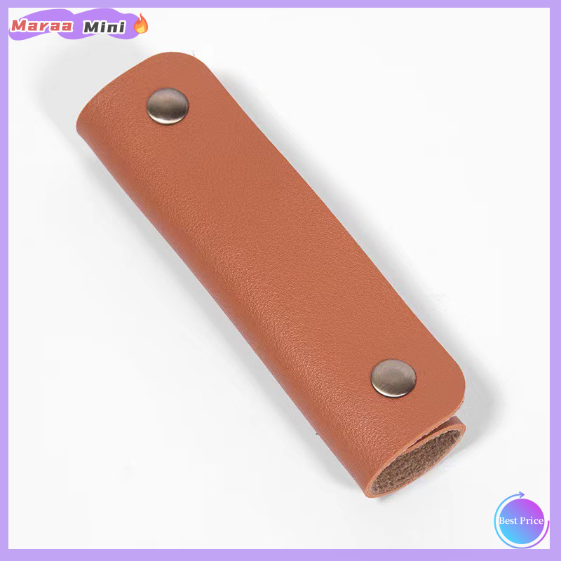 Maraa Strap For Suitcase Grip Protective Cover Shoulder Strap Pad Grip Bag Accessories Leather Luggage Bag Handle Wrap Replacement