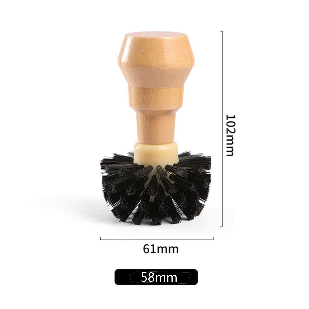 NG65D Dễ lau chùi Bụi máy pha cà phê Nhà bếp Bền Dụng cụ vệ sinh Đầu bàn chải làm sạch Cọ bột cà phê Bàn chải cốc Bàn chải làm sạch máy pha cà phê