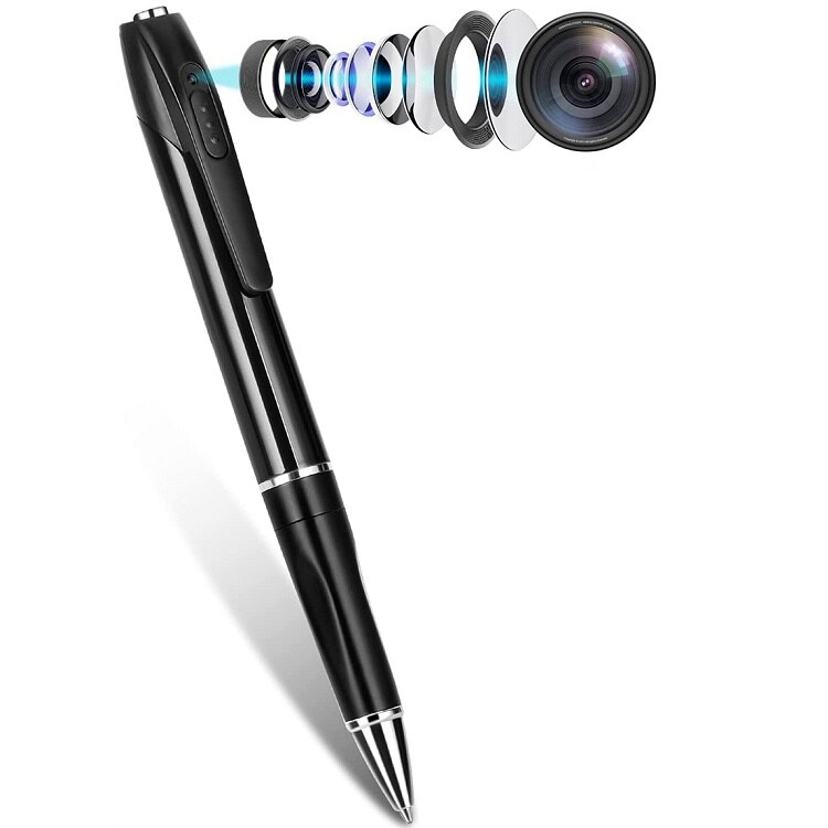 （DOF)V8 HD Pen Hidden Camera SPY Camera Mini Camera 1080P Pen Camera 3H ...