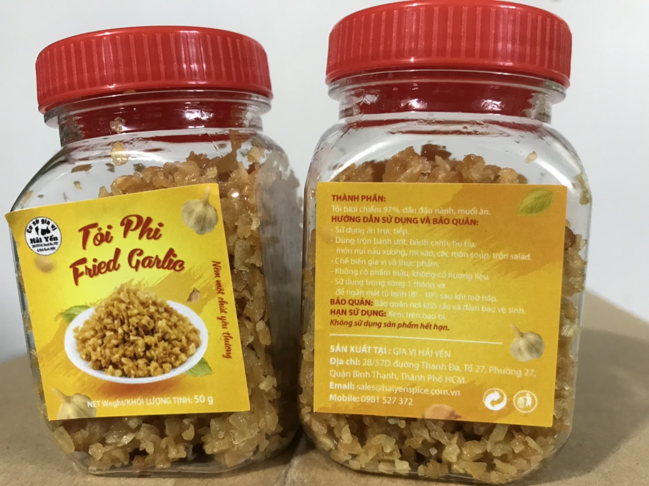 Tỏi Phi ăn liền Hải Yến 50 g