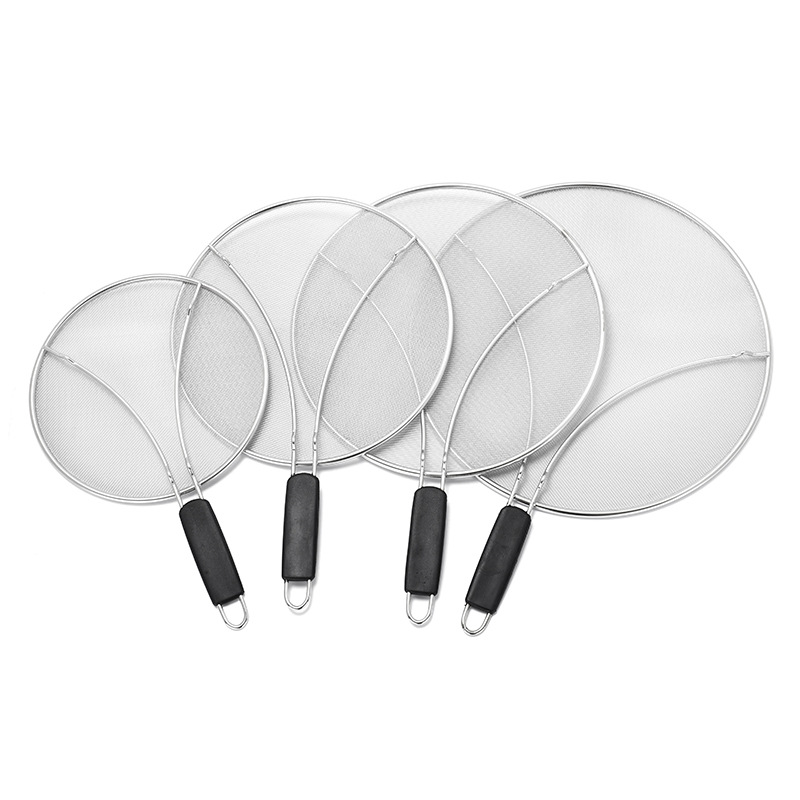 Bbq Net Grill Stainless Steel Fine Mesh Frying Pans Accessories Non ...