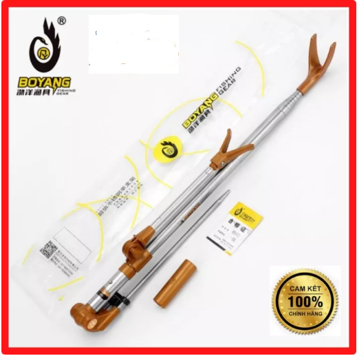 Chống cần câu đài cao cấp boyang siêu khoẻ gác cần câu đài inox không gỉ