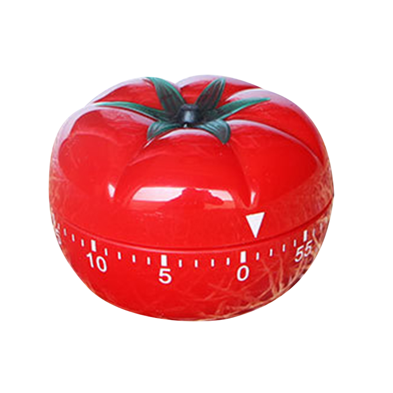 Rego001 Tomato Shaped Kitchen Timer Decorative Kitchen Timer Kitchen Timer Cute Tomato Shape 1-60 Minute Countdown Mechanical Alarm Clock for Cooking Baking and More