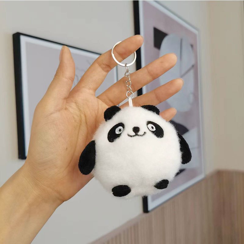 Móc khoá gấu trúc béo ú cute