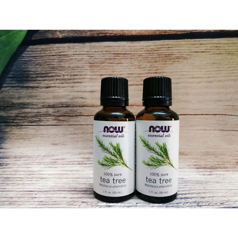 [Date 3/2024] Tinh dầu tràm trà Now Organic Essential Oils Tea Tree 30ml