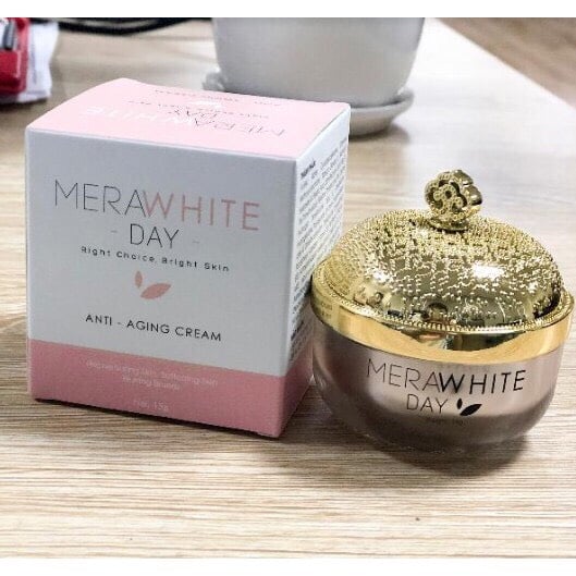 [Sale Date 06/2023] Kem Dưỡng Trắng Da Mờ Nám MeraWhite (Kem Ngày)