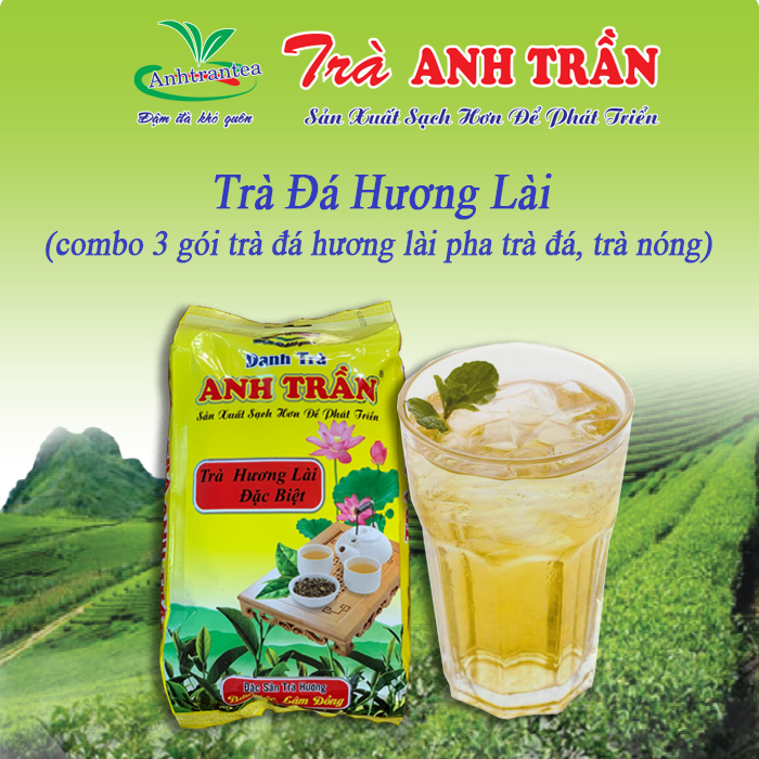 Trà Đá Hương Lài 300g (Pha Trà Đá, Trà Nóng )