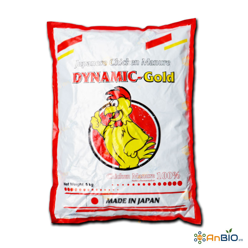 Dynamic-gold | phân gà viên nén nhật bản - túi 5kg