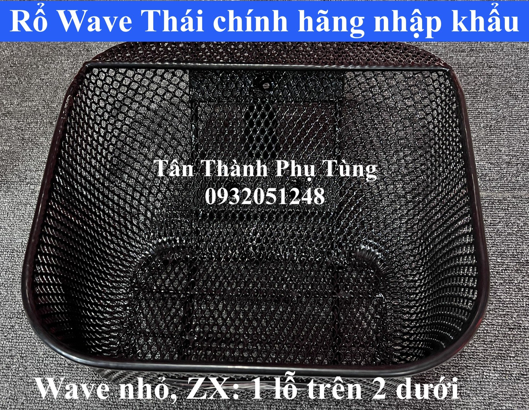 Rổ Wave Thái chính hãng nhập khẩu Thailand ( hàng zin)