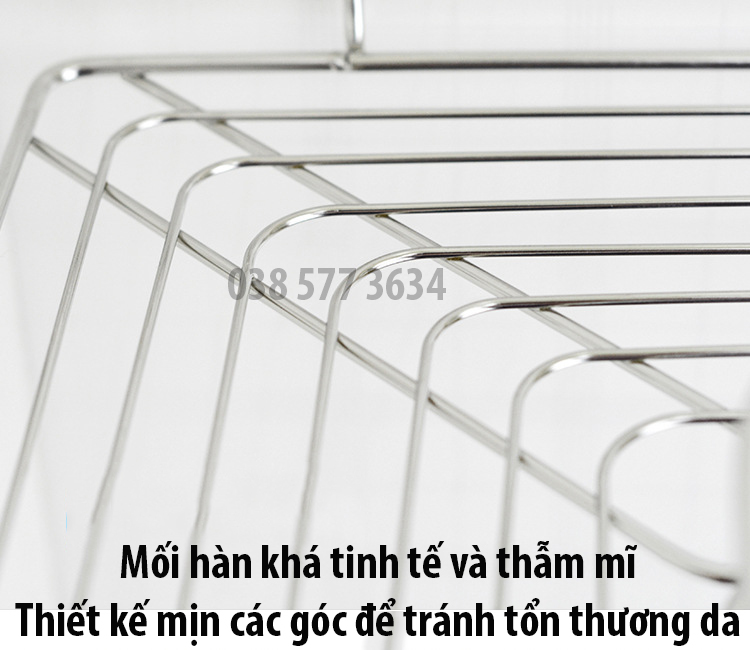 Kệ nhà tắm, nhà bếp inox 304